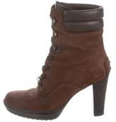 Thumbnail for your product : Tod's Leather Ankle Boots brown Leather Ankle Boots