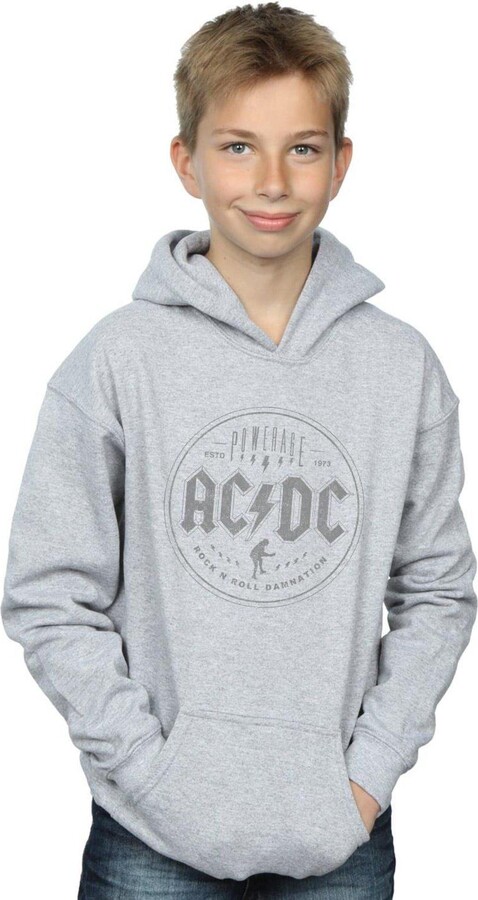 AC/DC Rock N Roll Damnation Black Hoodie - ShopStyle Boys' Sweatshirts