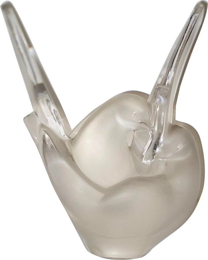 Lalique Crystal "sylvie" Dove