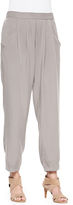 Thumbnail for your product : Eileen Fisher Slouchy Twill Ankle Pants