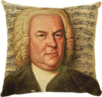 ADORABELLA Classical Composers Cushion Bach