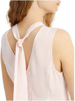 Thumbnail for your product : Miss Shop Halter Neck Frill Hem Dress - Soft Pink