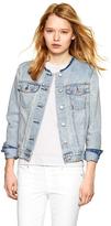 Thumbnail for your product : Gap 1969 Collarless Denim Jacket