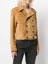Thumbnail for your product : Saint Laurent classic box-fit leather jacket