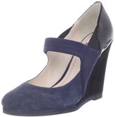 Thumbnail for your product : Plenty by Tracy Reese Women's Riley Mary Jane Wedge, Mysterious Blue/Black, 39.5 M EU/9.5 M US