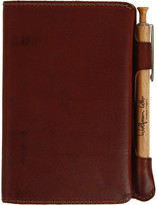 Thumbnail for your product : Men's Society - A6 Leather Notebook - Brown