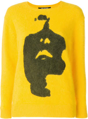 Neil Barrett Siouxsie print jumper