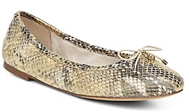 sam edelman gold flats