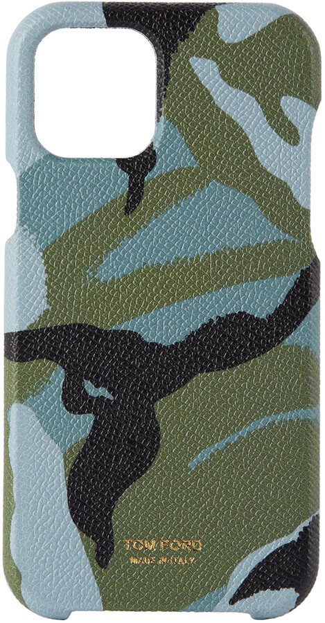 Tom Ford Blue Camo IPhone 12 Pro Case - ShopStyle Tech Accessories