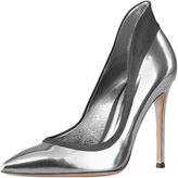 Thumbnail for your product : Gianvito Rossi Metallic Raised-Back Pump