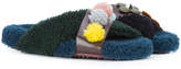 Thumbnail for your product : Fendi pom-pom slip-on sandals
