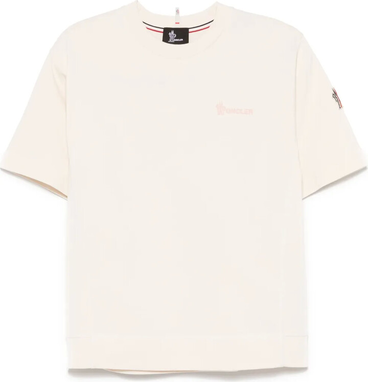 MONCLER GRENOBLE logo-embossed cotton T-Shirt