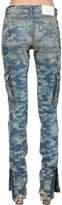 Thumbnail for your product : Filles a papa Camouflage Printed Cotton Denim Jeans