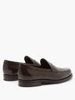 Thumbnail for your product : Tod's Logo-debossed Leather Penny Loafers - Brown