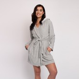 Thumbnail for your product : Pretty You London Organic Cotton Robe In Grey