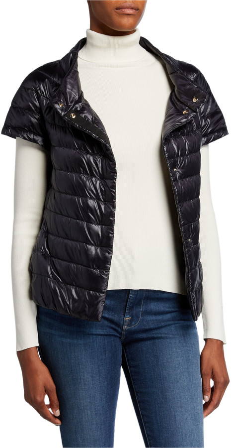 herno cap sleeve vest