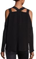 Thumbnail for your product : Ramy Brook Riley Cold-Shoulder Top