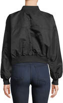 Thumbnail for your product : Alexander Wang T By Zip-Front Twill Jacket
