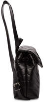 Thumbnail for your product : Saint Laurent Black Small Monogram Loulou Backpack
