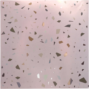 Walplus 6" x 6" Aluminum Peel & Stick Field Tile