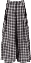 Thumbnail for your product : Wunderkind Monochrome Linen Wide Leg Trousers