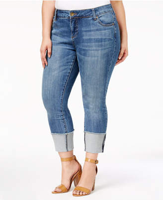 KUT from the Kloth Plus Size Cameron Straight-Leg Jeans
