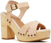Thumbnail for your product : Nasty Gal Shoe Cult Hutton Leather Sandal - Nude