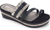 Thumbnail for your product : Kenneth Cole Great Scroll Jewel Embellished Slide Sandal