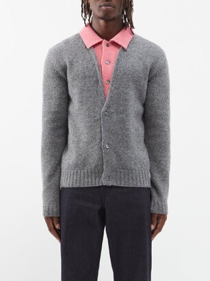 Stefan Cooke Wool Layered Knit Cardigan