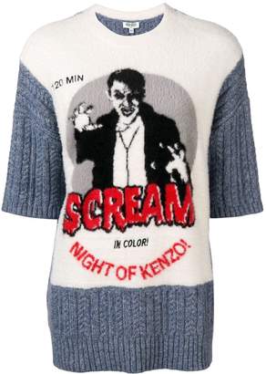Kenzo Scream knit jumper
