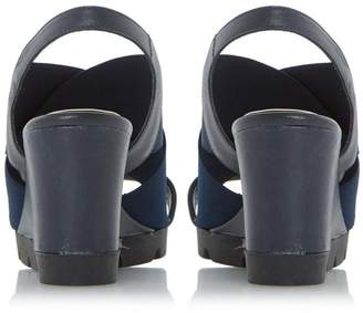 Roberto Vianni COMFORT KELSALL - Comfort Elasticated Cross Strap Wedge Sandal