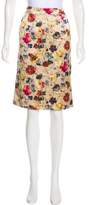 Thumbnail for your product : Dolce & Gabbana Silk Floral Skirt