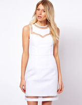 Thumbnail for your product : Oasis Sheer Insert Dress