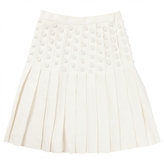 Thumbnail for your product : Chanel Ecru Silk Skirt