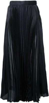H Beauty&Youth high-rise pleated midi skirt