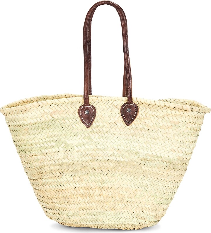 Verve Culture Shopping Basket in Neutral