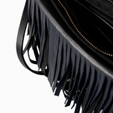 Thumbnail for your product : Zara 29489 Leather Messenger Bag With Fringing