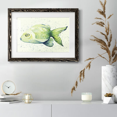 Highland Dunes Speckled Freshwater Fish I - Single Picture Frame Print