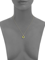 Thumbnail for your product : Ippolita Lollipop Peridot, Diamond & 18K Yellow Gold Mini Pendant Necklace