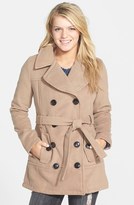 Thumbnail for your product : Dollhouse Double Breasted Trench Coat (Juniors)