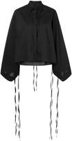 Thumbnail for your product : MM6 MAISON MARGIELA tied wide sleeve shirt