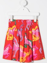 Thumbnail for your product : Stella McCartney Kids Horse Print Skirt