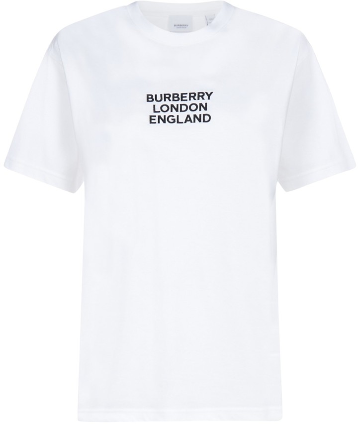 burberry logo embroidered