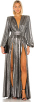 Thumbnail for your product : Bronx and Banco Zoe Silver Gown