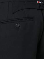 Thumbnail for your product : Thom Browne Classic Backstrap Trouser With Tuxedo Stripe In 2ply Fresco