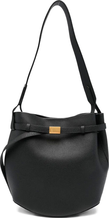 System Leather Shoulder Bag