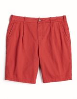 Thumbnail for your product : Black Brown 1826 Pleated Twill Shorts