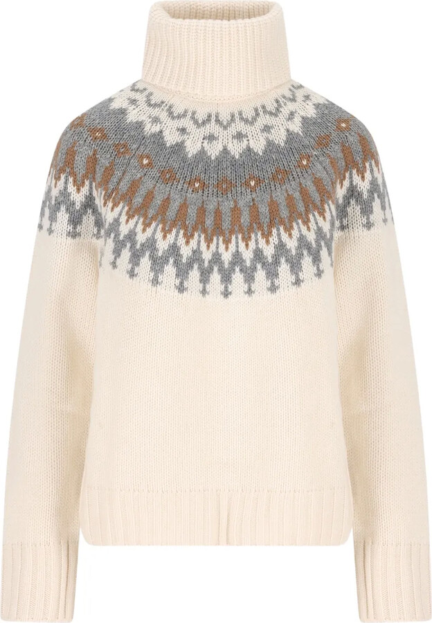 Bogner Patterned Roll-Neck Sweater
