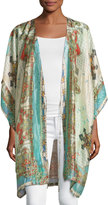 Thumbnail for your product : Johnny Was Chapel Printed Silk Kimono Jacket