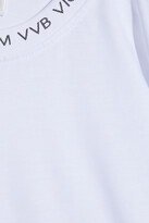Thumbnail for your product : VVB Printed cotton-jersey T-shirt